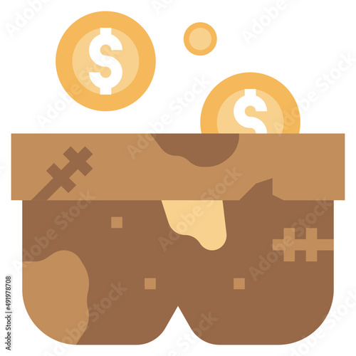 HAT flat icon,linear,outline,graphic,illustration