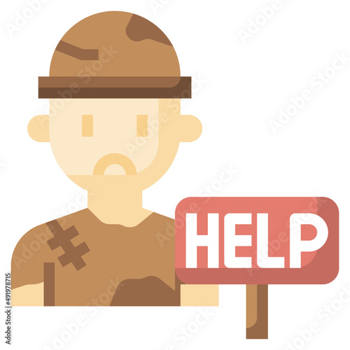 HELP flat icon,linear,outline,graphic,illustration