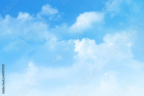 Fototapeta Naklejka Na Ścianę i Meble -  Blue sky and white clouds