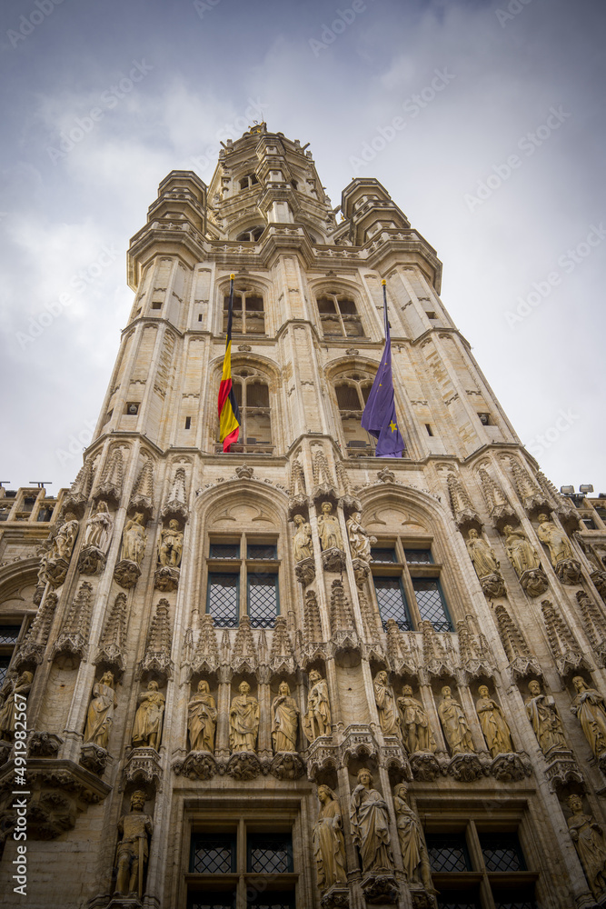 Fototapeta premium Grand Place de Bruxelles Belgique Europe