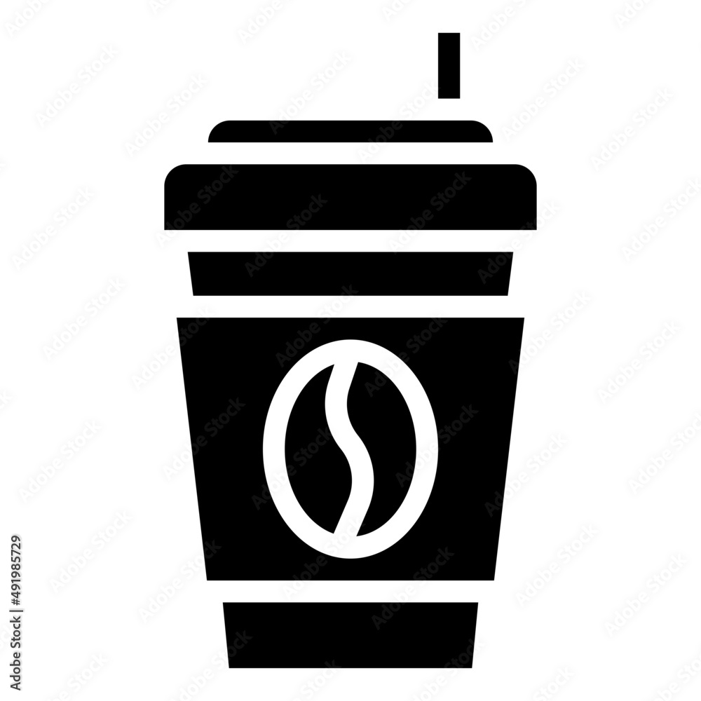 COFFEE CUP glyph icon,linear,outline,graphic,illustration COFFEE CUP glyph icon,linear,outline,graphic,illustration