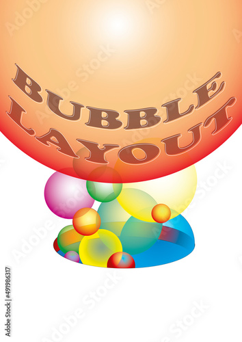 A3 Bubble layout groß