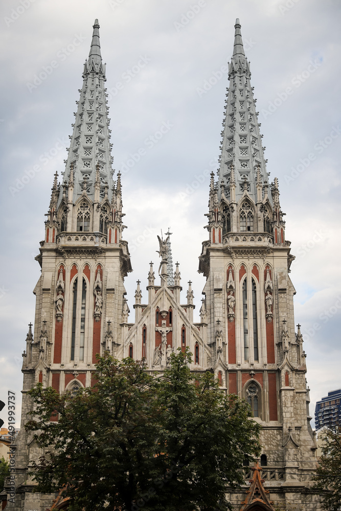 St Nicholas Roman Catholic Cathedral in Kiev, Ukraine