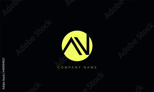 AN, NA, AN, Letters Logo Monogram