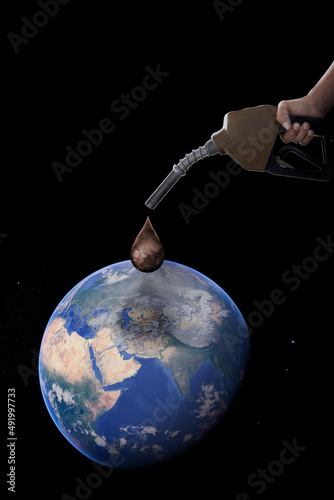 world oil economic Concept image of the world oil condition