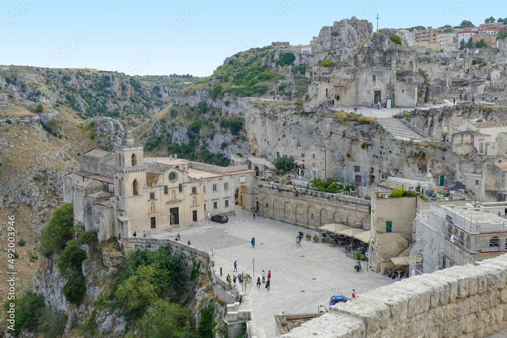 Naklejka premium Matera in Southern Italy