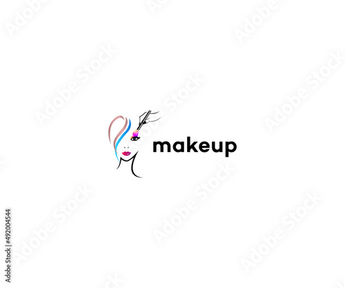 Makeup Logo Design vector Template