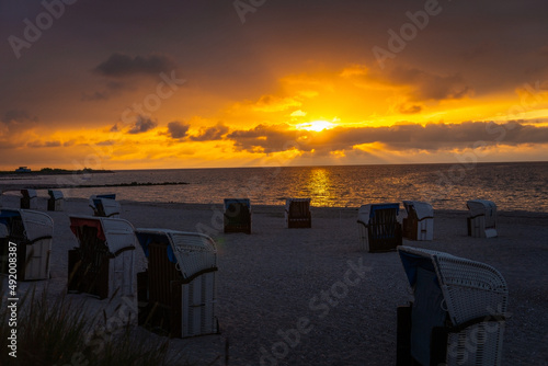 Sonnenuntergang am Meer