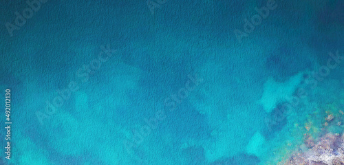 abstract blue watercolor ba...