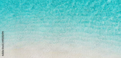 abstract blue watercolor ba...