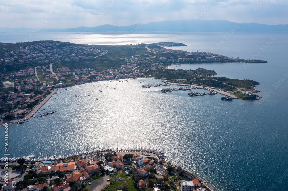 Foca is a town and district in Turkey's Izmir Province, on the Aegean coast.