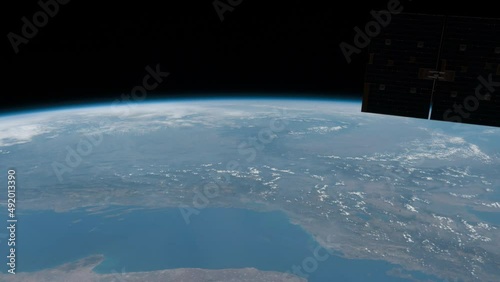 Time Lapse Of Earth From ISS.