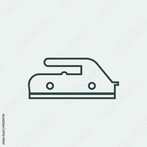 Ironing vector icon illustration sign