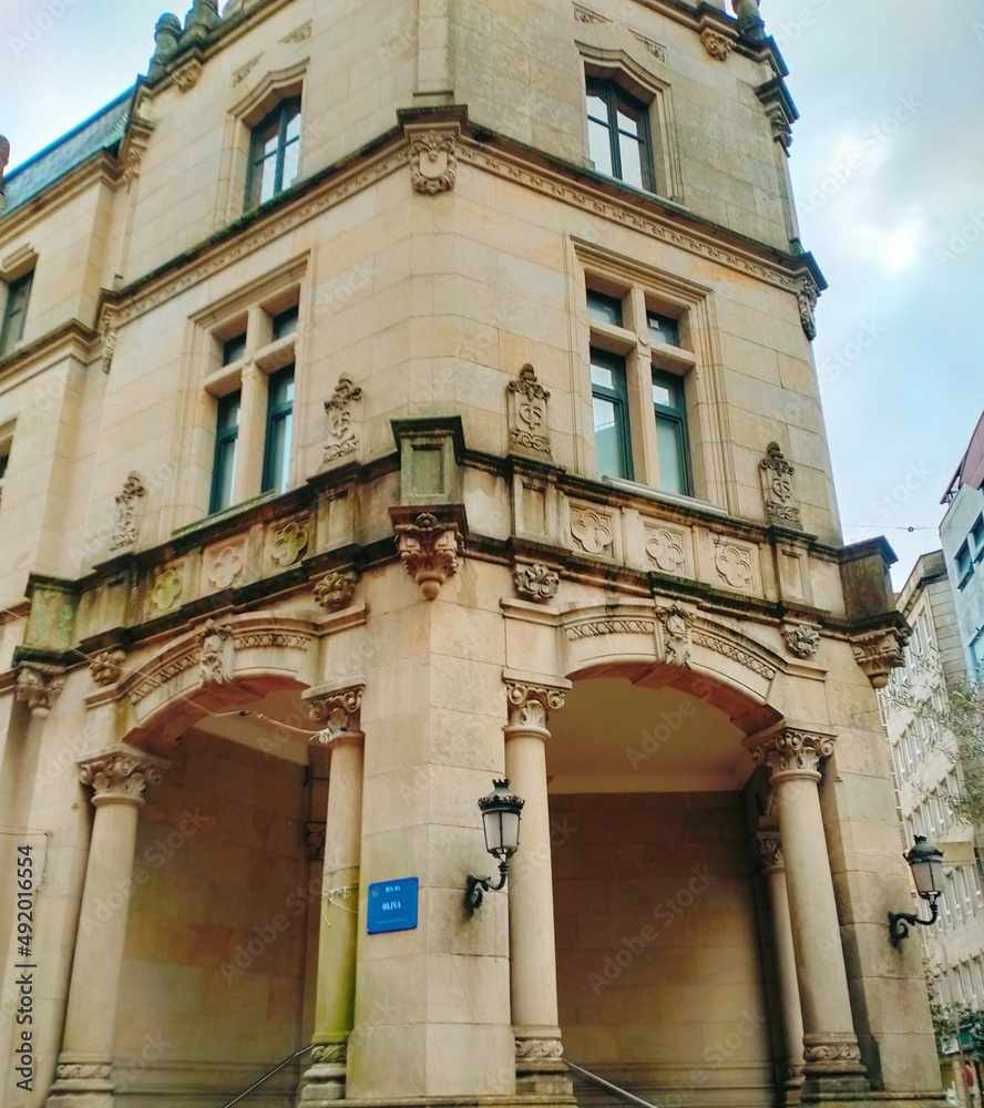 Obraz premium Building in Fulda, Hesse region, Germany.