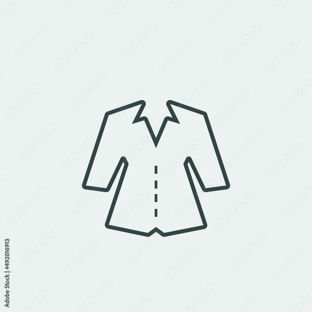 Women_suit vector icon illustration sign Women_suit vector icon illustration sign