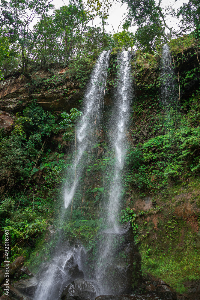 waterfall in tamarana, parana-brazil
