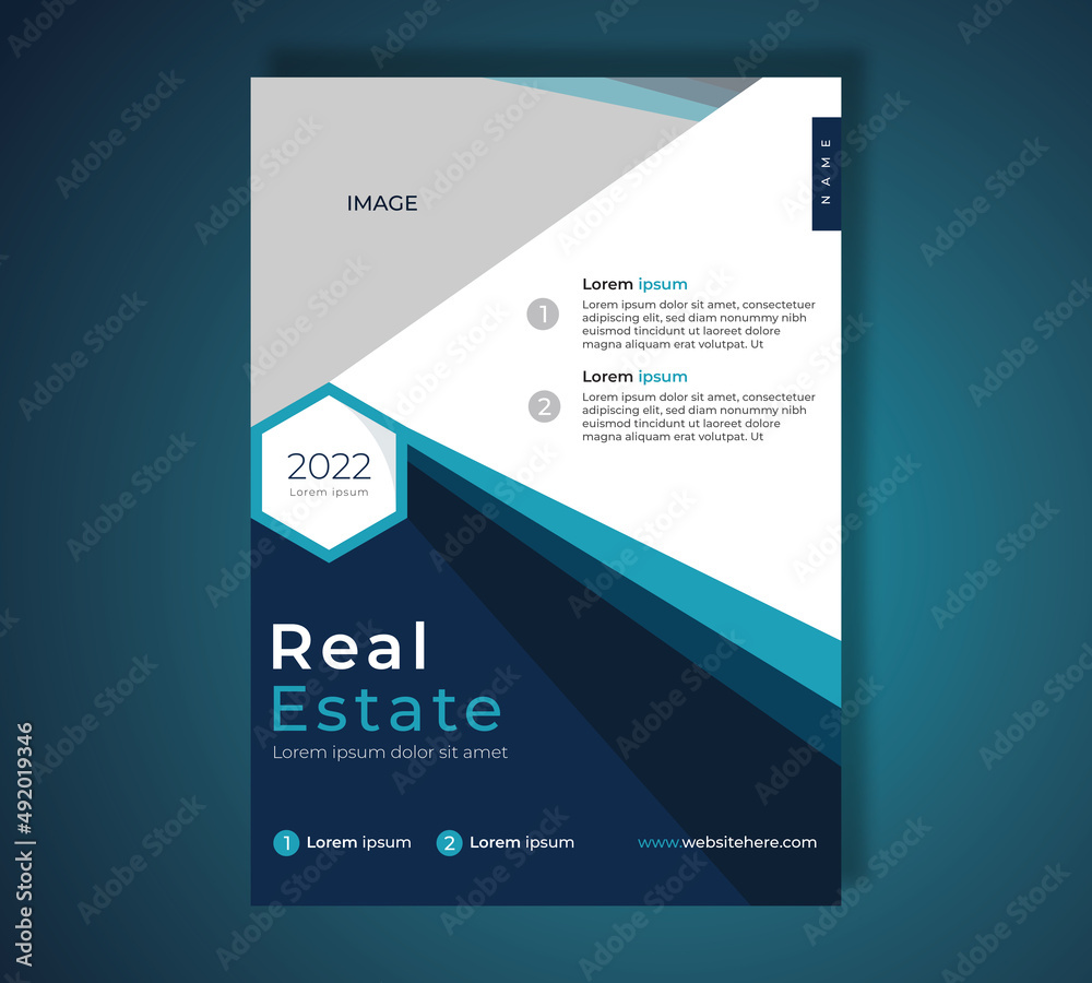 Corporate Real estate property business construction flyer design template Corporate Real estate property business construction flyer design template