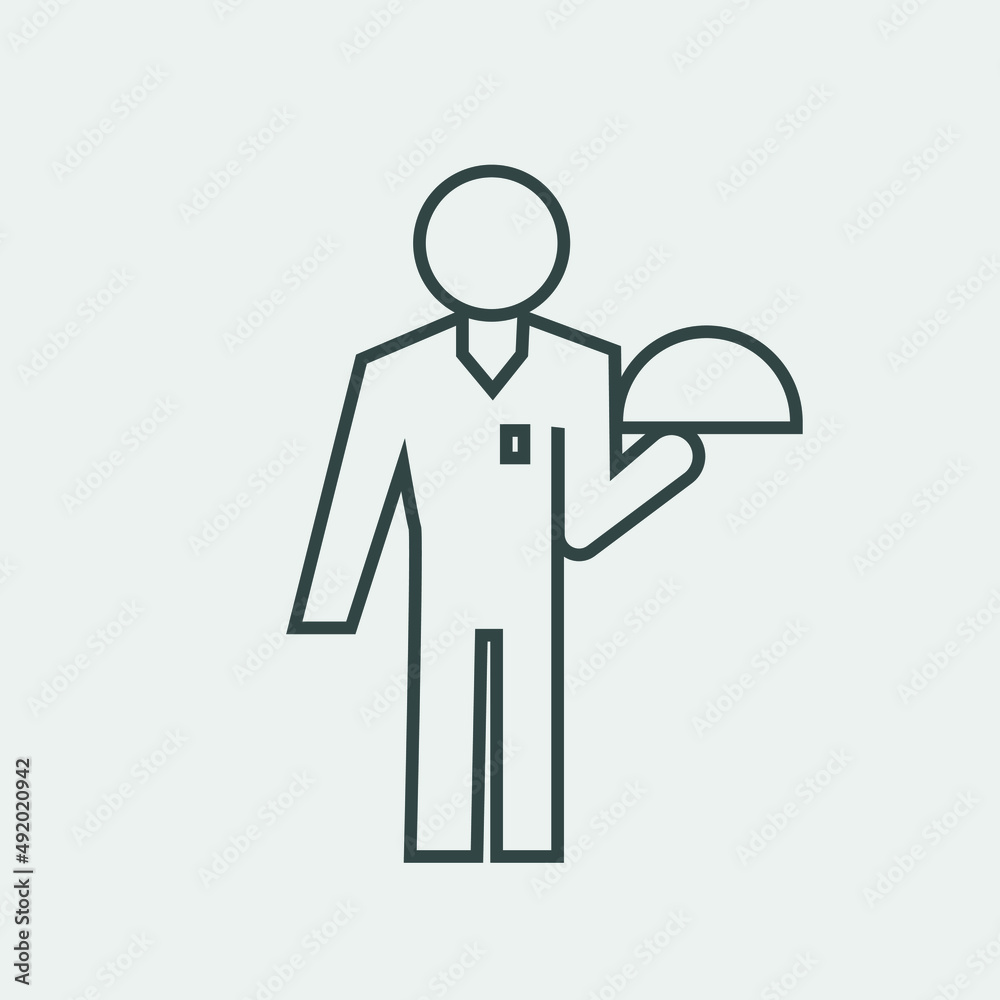 Catering_service vector icon illustration sign Catering_service vector icon illustration sign