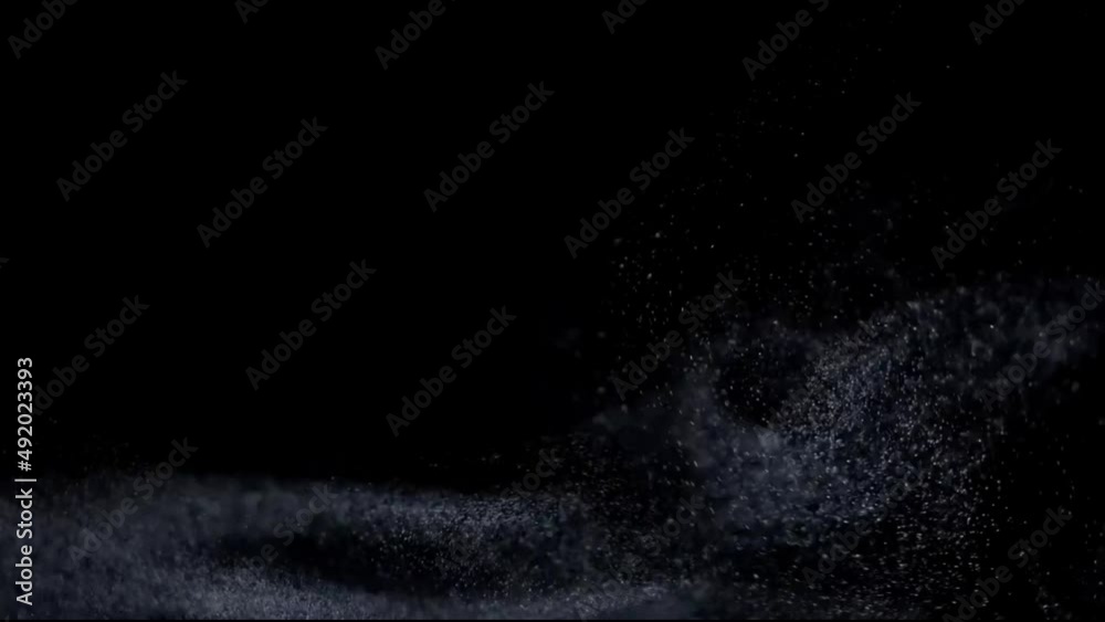 Real dust particles floating in the air. Dust Particles Background.