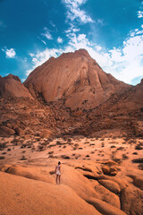 Papier peint photo Corail landscape in the desert  © avphotographe