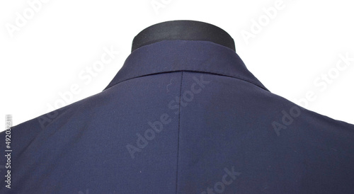 Bekleidung vor weißem Hintergrund