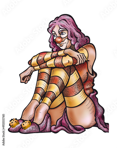 Sexy Clown Girl 