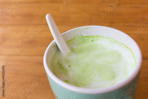 Green tea latte