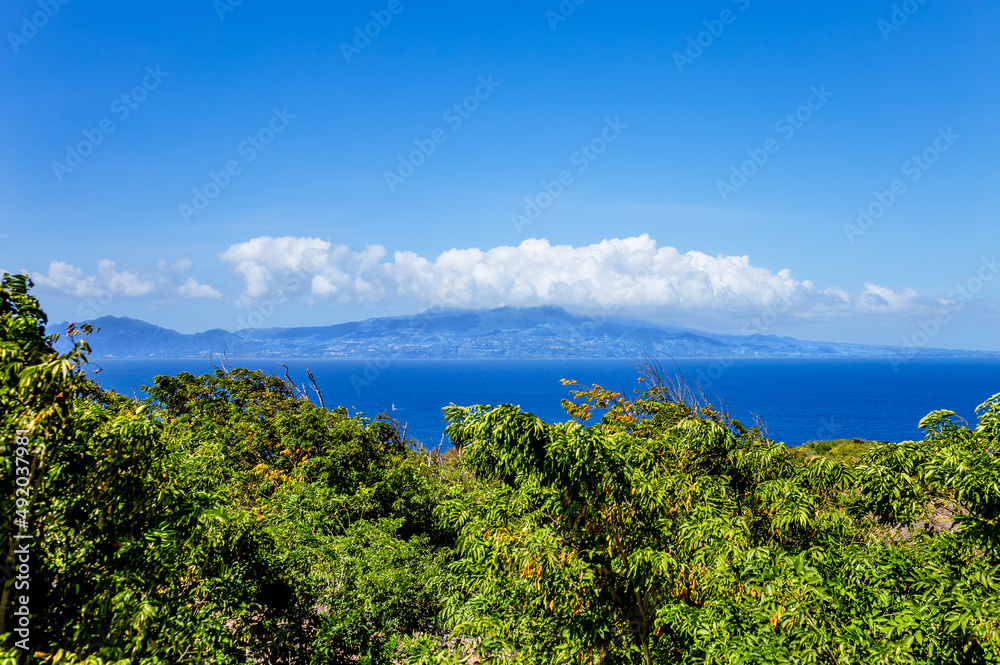 Island Basse-Terre, Guadeloupe, Kleine Antillen, Caribbean.