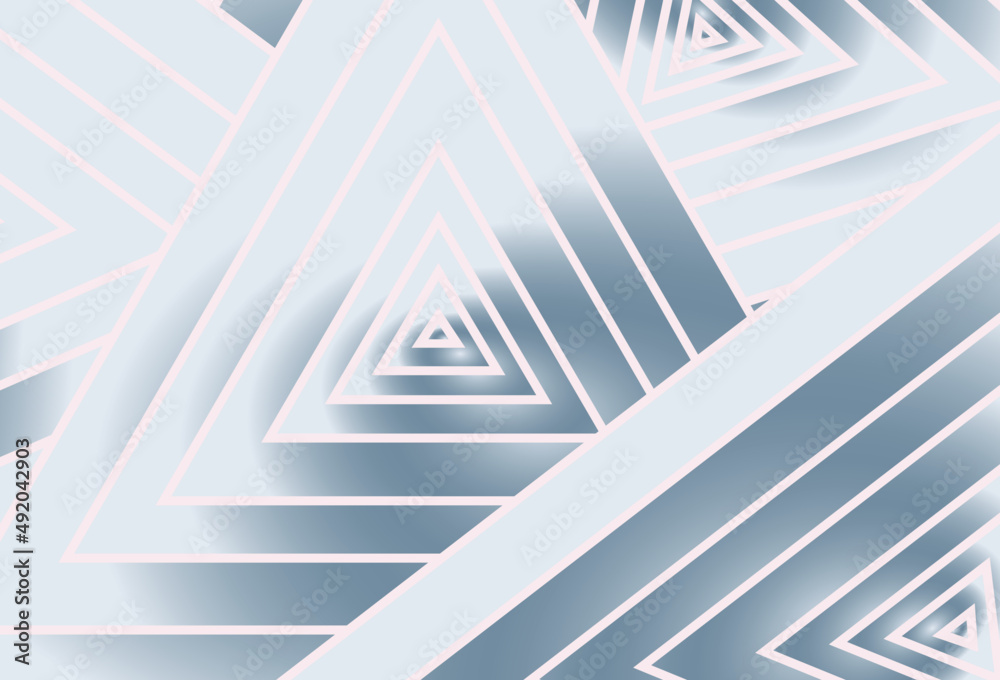 Obraz premium abstract vector background with triangles