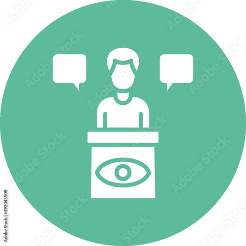 Eye Witness Icon Style