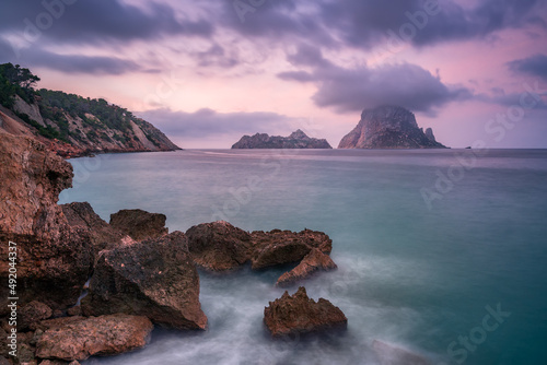 Fotografija Es Vedra Island , view from Cala d, Hort , Ibiza
