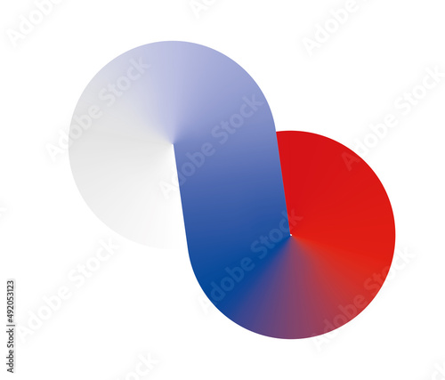 drapeau russie et ukrainee
