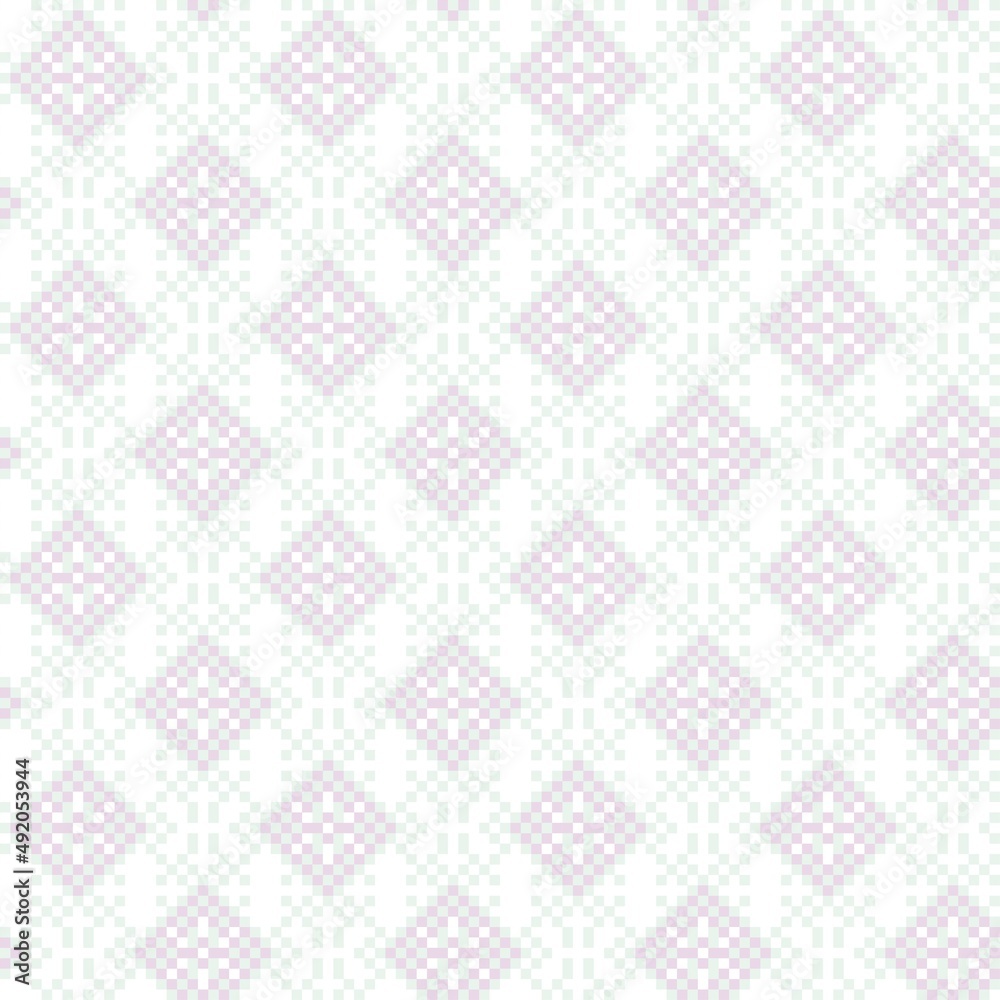 Snowflakes Fair Isle Seamless Pattern Design