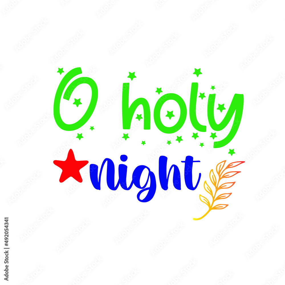 Naklejka premium Christmas T-shirt Design Vector. Good for Clothes, Greeting Card, Poster, and Mug Design. Printable Vector Illustration, EPS 10.