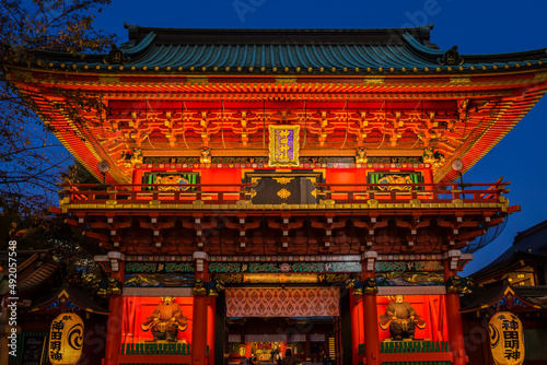神田明神　神社　神田　ライトアップ