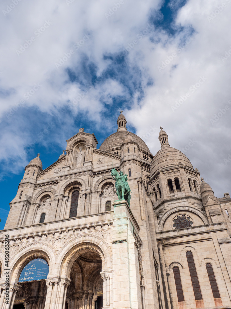 Sacré-Cœur Basilica - The Basilica of the Sacred Heart of Paris, France