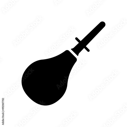 Enema isolated design vector glyph icon