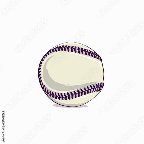 Vector baseballs are great for poster accessories, t-shirt designs, or prints