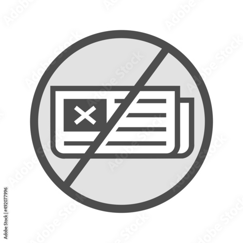 hidden news icon