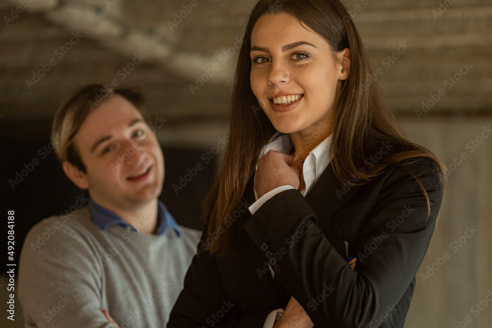 Smiling together Smiling together