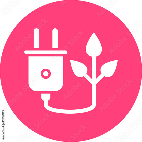 Sustainable Energy Icon Style