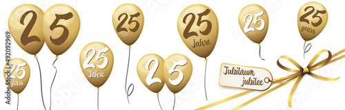 jubilee balloons 25 years