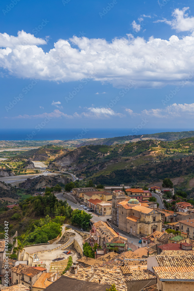 Stilo, old town in Calabria, Italy