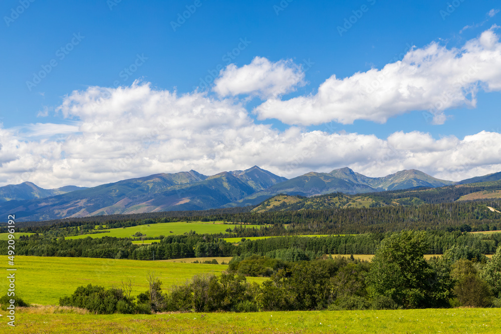 High Tatras in summer time, Slovakia High Tatras in summer time, Slovakia