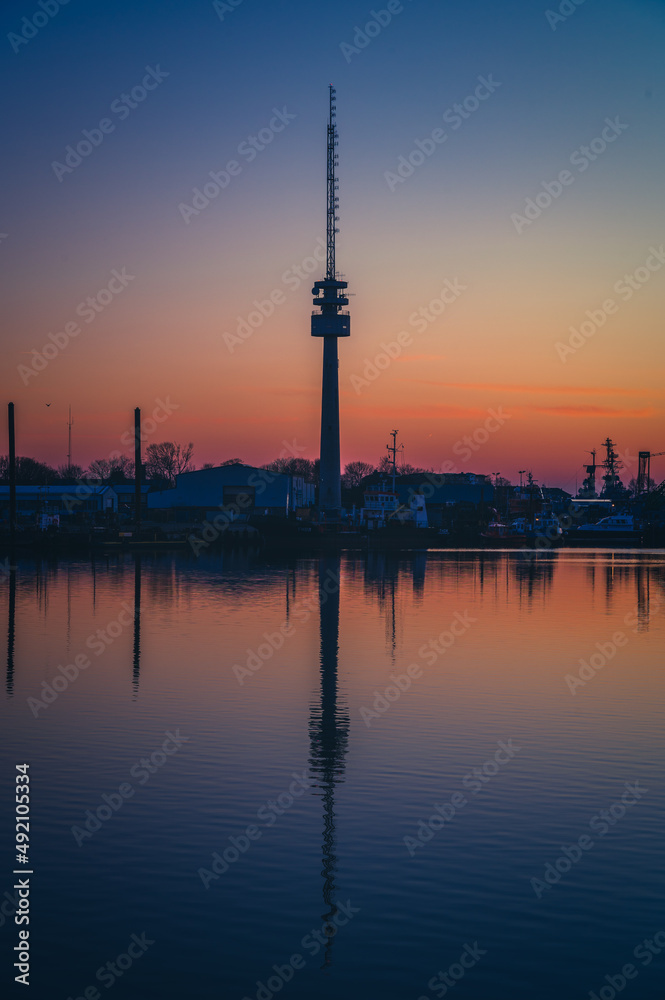 Fototapeta premium Wilhelmshaven Sunset