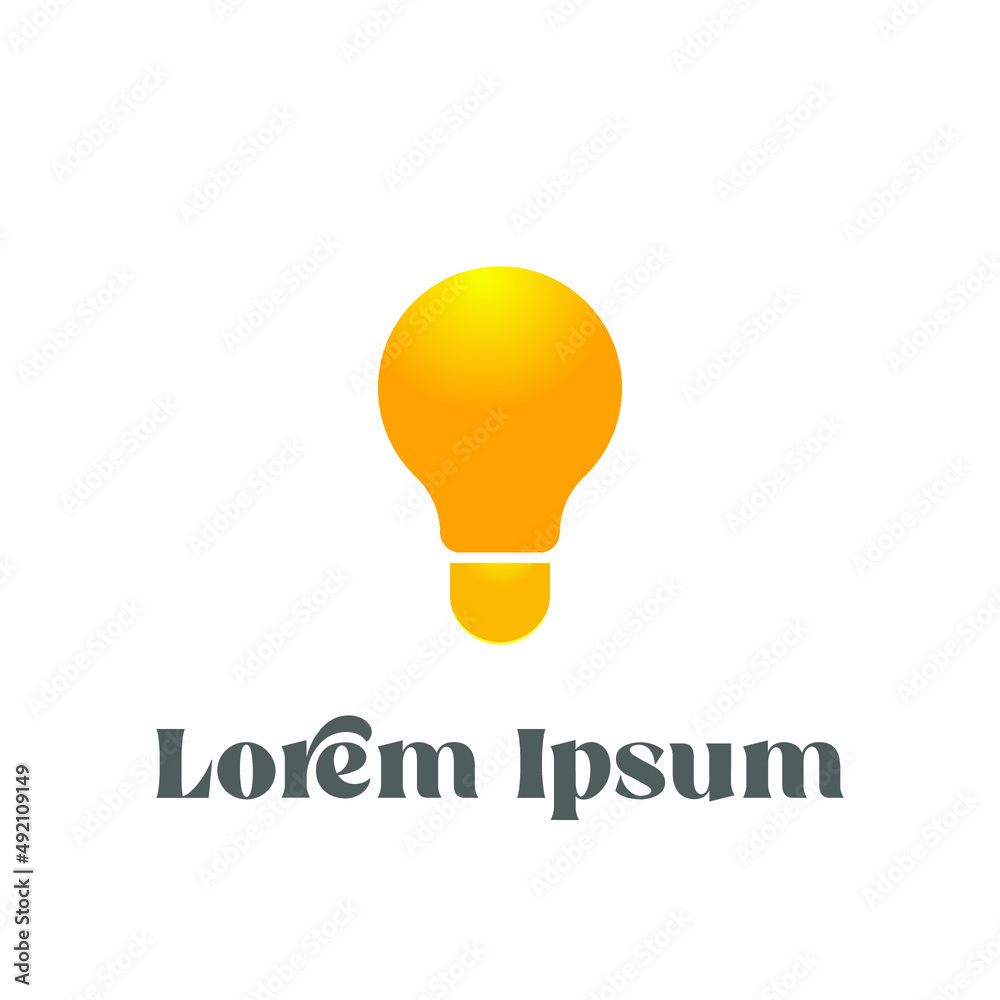 light bulb logo light bulb logo
