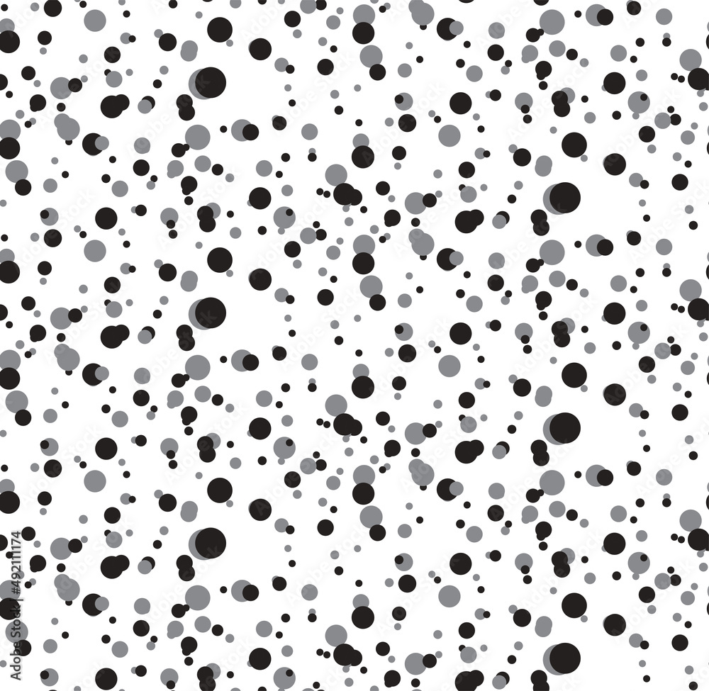 Polka dot seamless pattern. abstract background