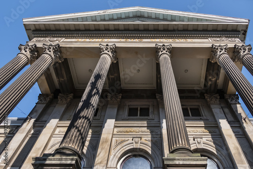 Photography Artis Aquarium Building (1881) built in Classicist Mannerist style with side and center pavilions