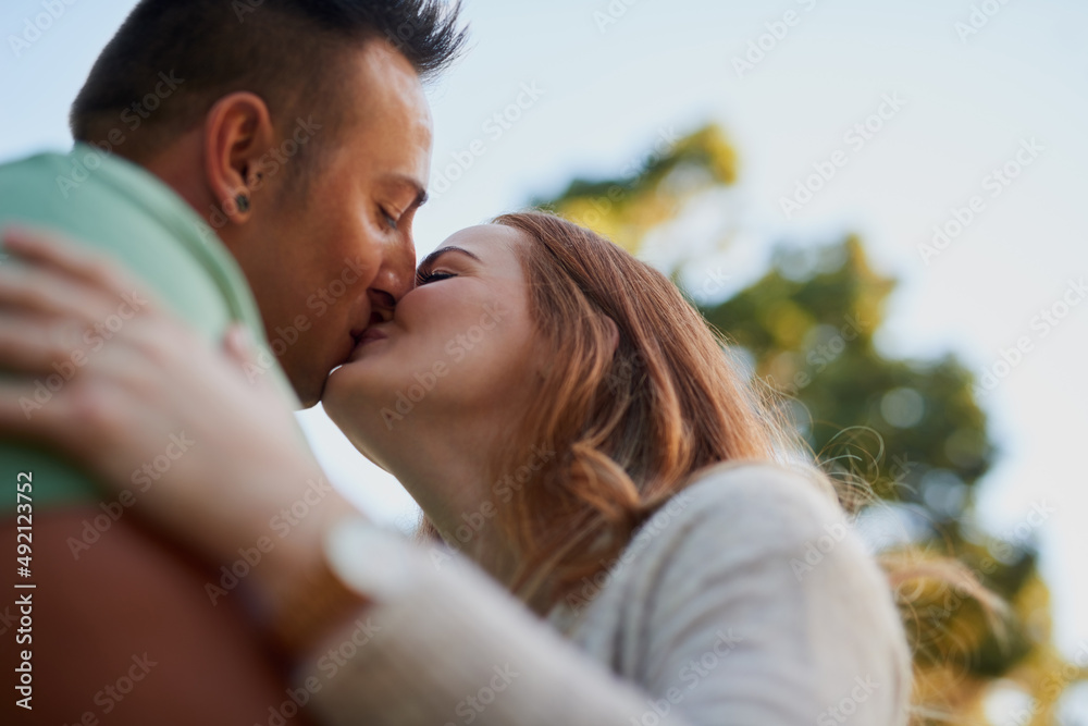 Love, sweet love. Shot of an affectionate young couple spending a day outdoors. Love, sweet love. Shot of an affectionate young couple spending a day outdoors.