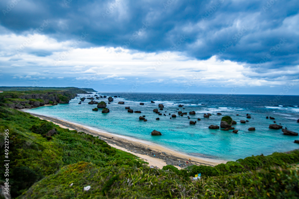 宮古島 東平安名崎の風景